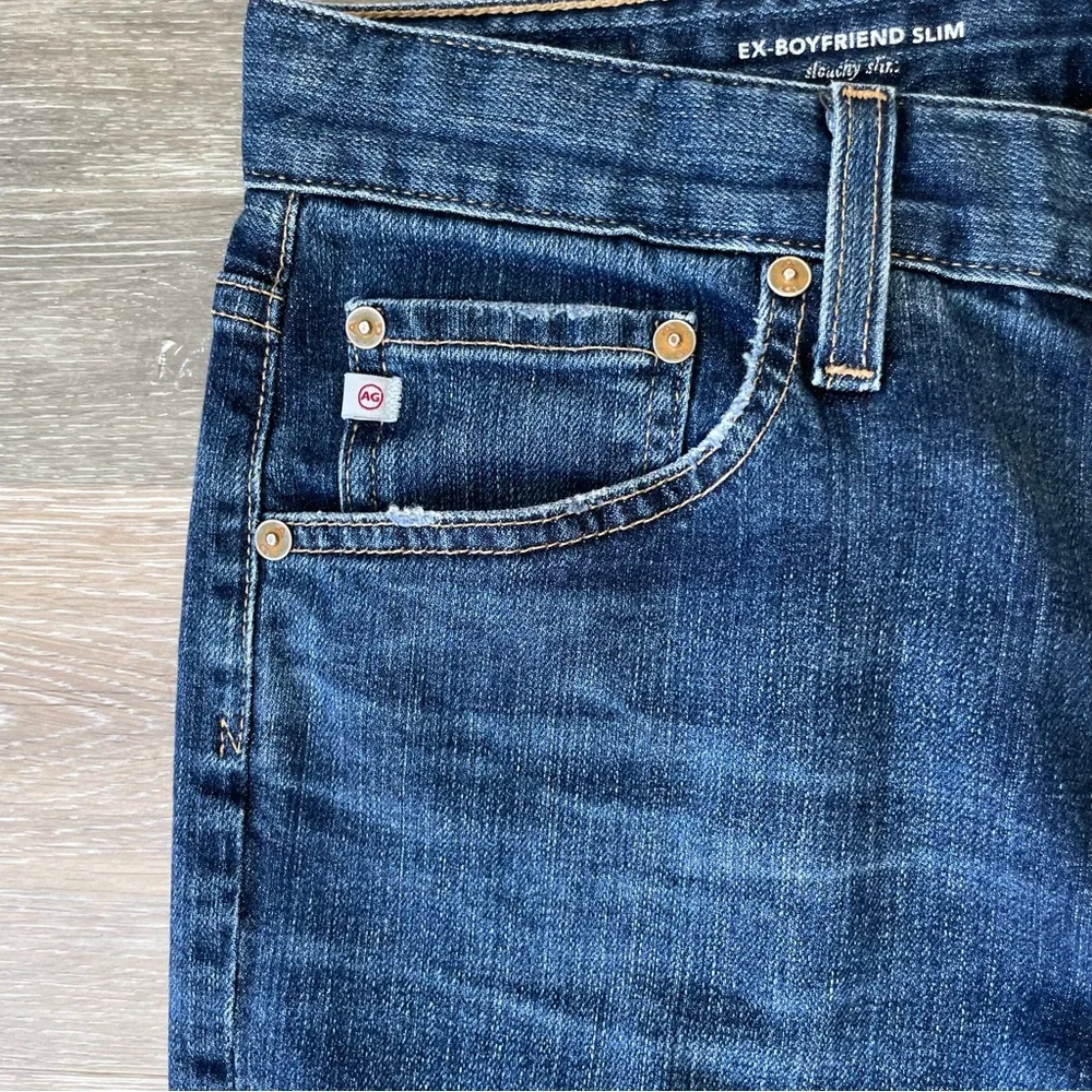 AG-ED Adriano Goldschmied Ex-Boyfriend Slouchy Slim Jeans 27R - Picture 7 of 14